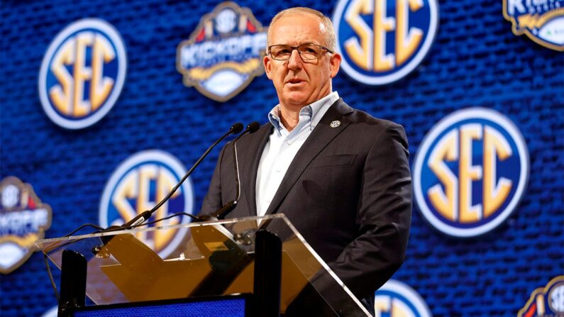 SEC Commissioner Greg Sankey expresses sadness over Pac-12 collapse