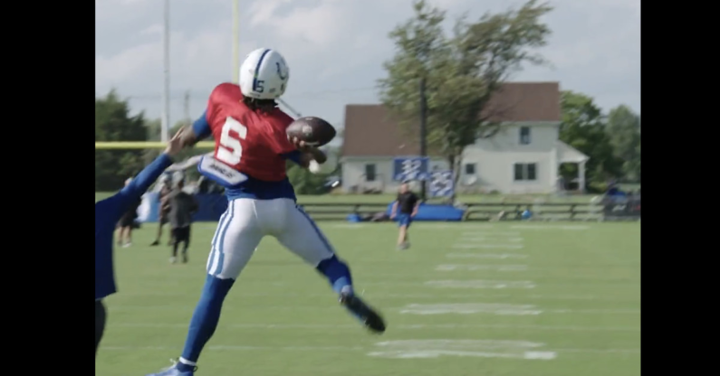 Anthony Richardson’s 60-yard jump pass in Colts training camp is truly unbelievable