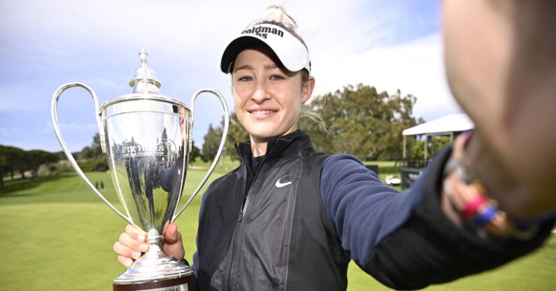 Nelly Korda wins LPGA event in playoff, returns to world No. 1