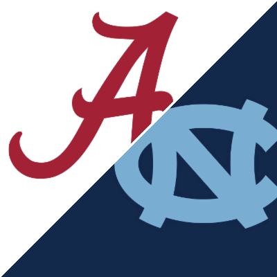 Follow live: Elite Eight place at stake as UNC, Alabama meet