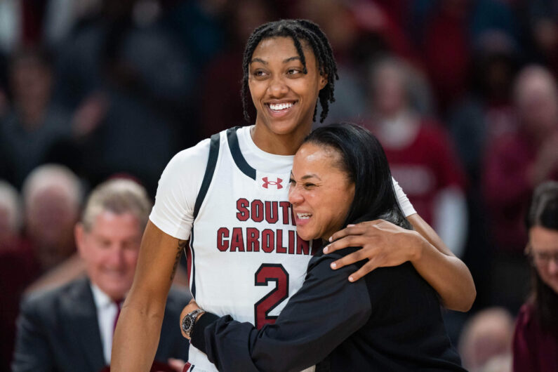 What’s it like to be recruited by Dawn Staley? Brazilian steaks, samba dancing and stardom