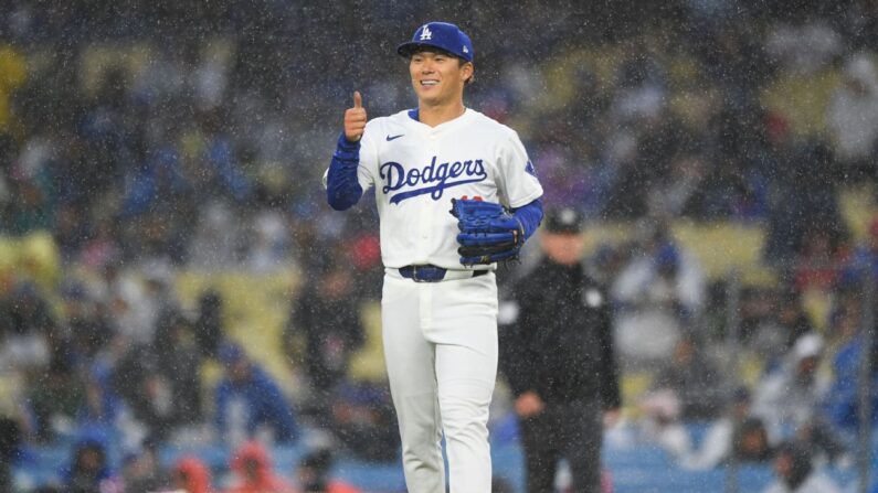 Yoshinobu Yamamoto sharp after rocky debut, but Dodgers lose
