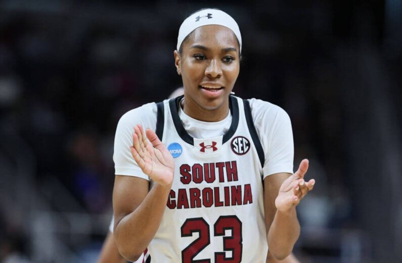 South Carolina advances to Final Four live updates: Score, highlights from win vs. Oregon State in March Madness Elite 8