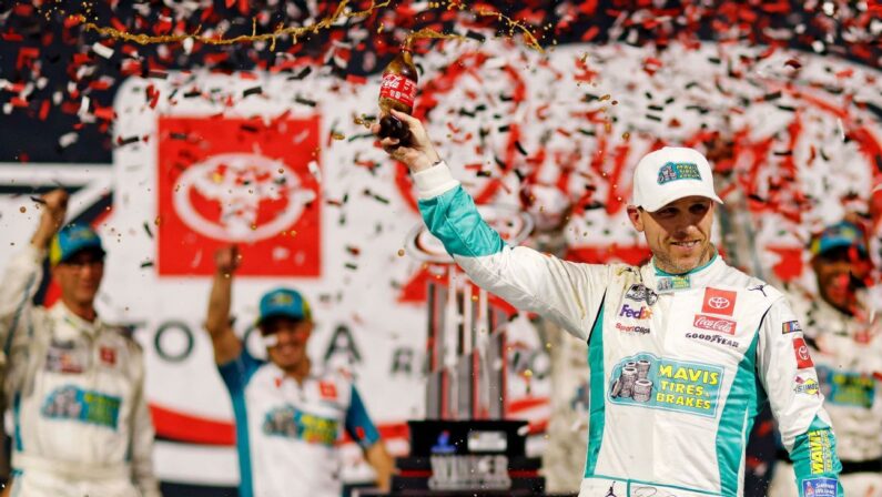Denny Hamlin wins NASCAR Cup Series race at Richmond Raceway